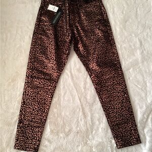 Banana Republic jeans animal print